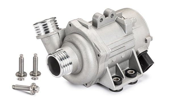 Types of automotive water pumps