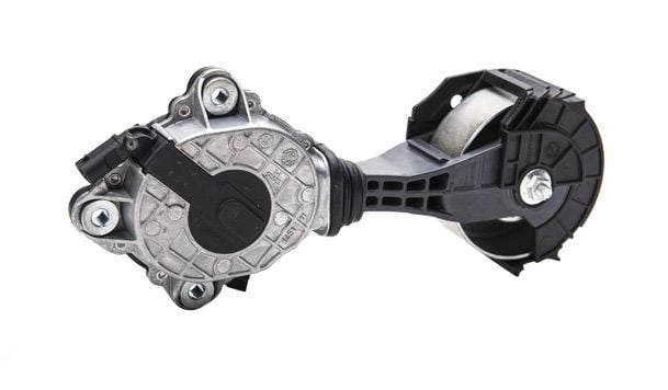 Water shop pump tensioner