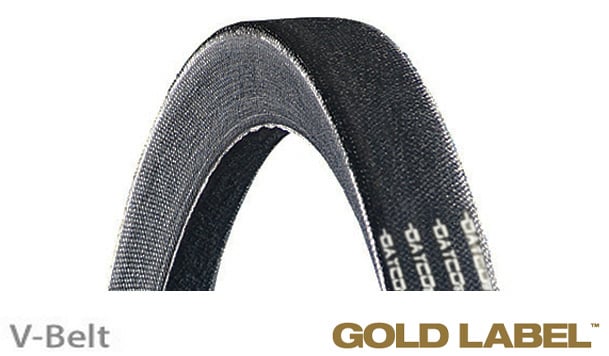 Dayco 3Vx670 Gold Label Cogged V-Belt 